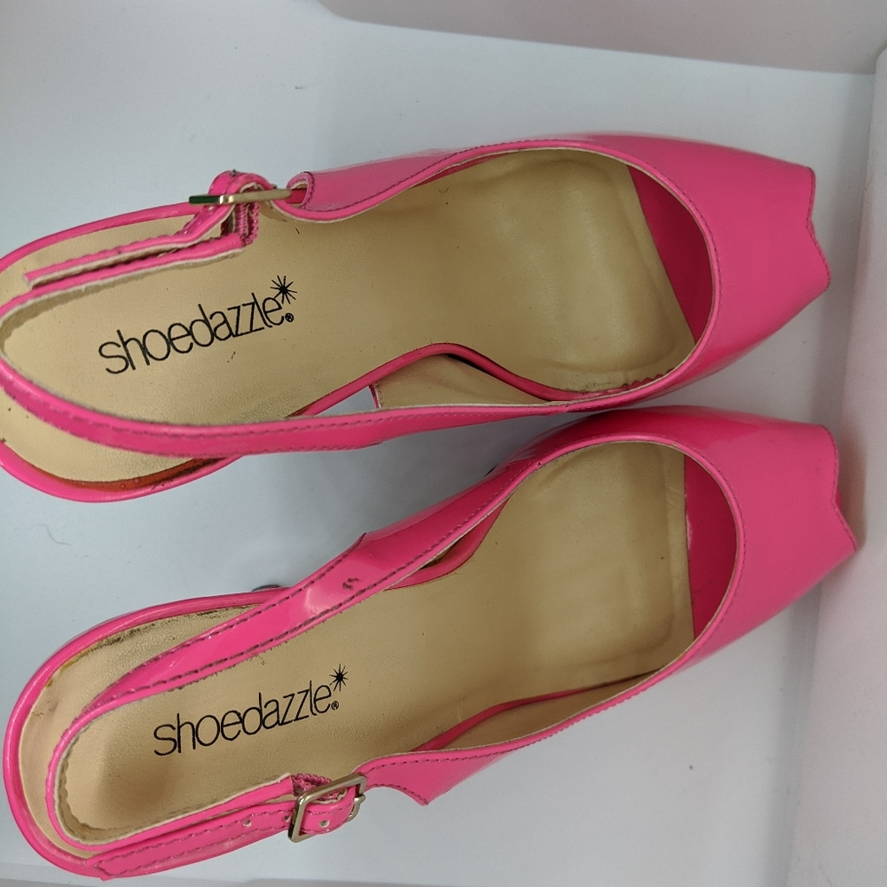 Pink heels